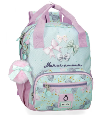Ghiozdane pentru grădinită - Rucsac fete gradinita Enso Merci amour 24 x 28 cm