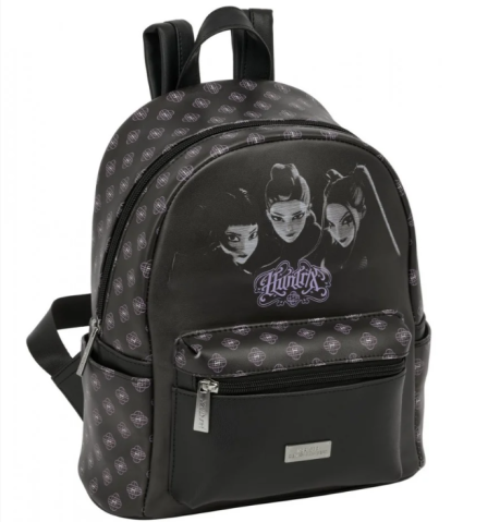 Rechizite școlare - Rucsac fete K-Pop Demon Hunters Song 1 compartiment negru 7L