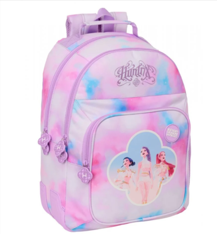 Rechizite școlare - Rucsac fete K-Pop Demon Hunters Artist 2 compartimente roz 32 x 42 x 15 cm