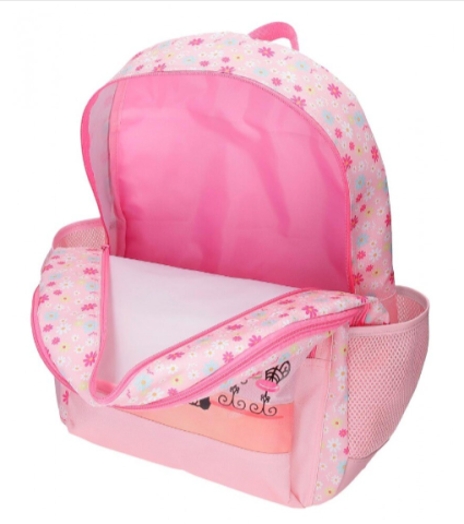 Rucsac fete scoala 2 compartimente Roll Road Coffee Shop 33 x 46 x 17 cm [1]