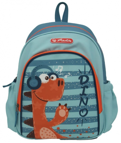 Ghiozdane pentru grădinită - Rucsac Herlitz Cool Dino 7L albastru