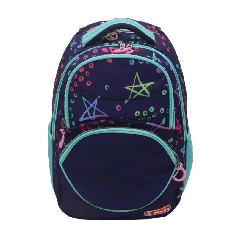 Ghiozdane și rucsacuri - Rucsac Herlitz Zipper Cube Stars 28L