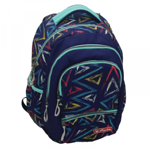 Noutăți Librăria Compas - Rucsac scolar albastru 43 cm Herlitz