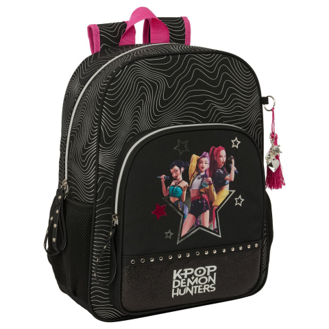 Noutăți Librăria Compas - Rucsac fete K-Pop Demon Hunters Energy adaptabil la troler 33x42x14 cm