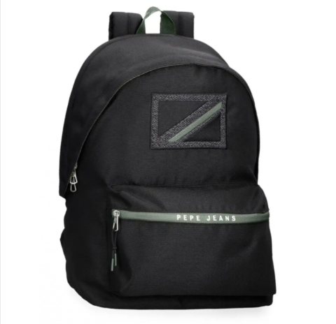 Rucsacuri școlare și  casual - Rucsac laptop baieti Pepe Jeans Alton negru 31 x 44 x 17.5 cm