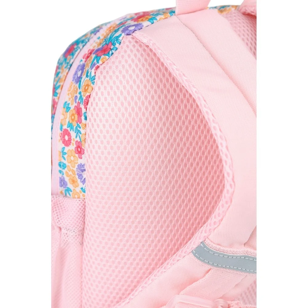 Ghiozdan gradinita Oxford Flowers 31x23x12 cm roz [10]