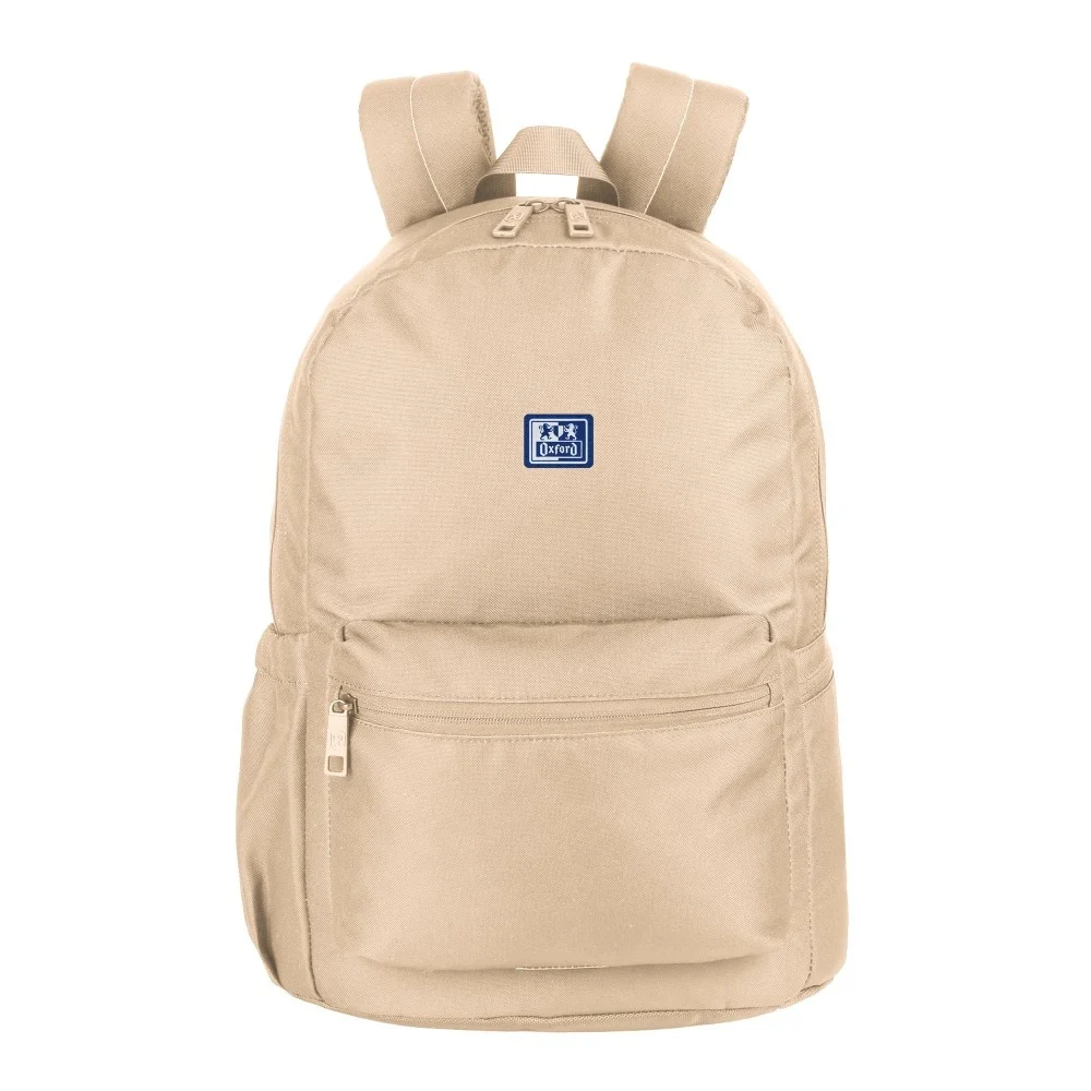 Rechizite școlare - Rucsac Oxford B-You 1 compartiment 42x29x17 cm bej