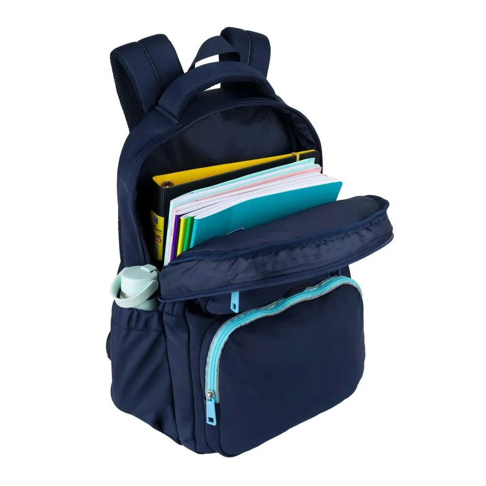 Rucsac Oxford Bicolor 25L 2 compartimente albastru inchis [4]