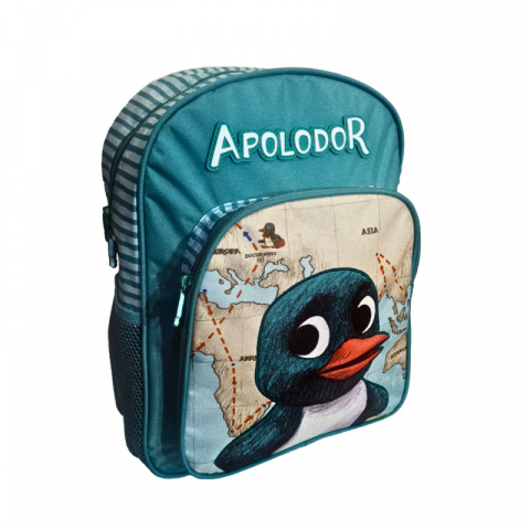Promoții de Toamnă - Rucsac scoala turcoaz 35 cm Planeta Arthur