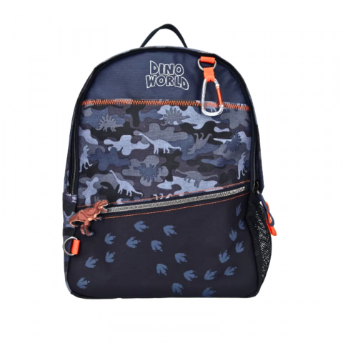 Rucsac scolar bleumarin 36 cm Dino World [0]