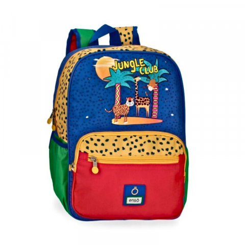 Rucsac scolar multicolor 38 cm Enso [0]