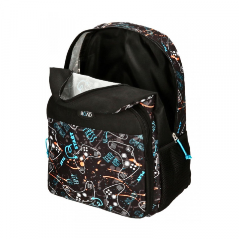 Rucsac scolar negru 40 cm Roll Road [1]