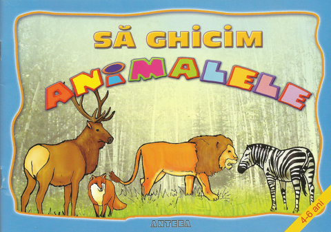 Cărți pentru copii - Sa ghicim animalele - Lucia Cocisiu
