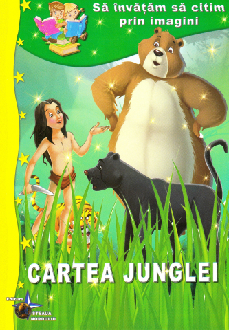 Cărți - Cartea junglei Sa invatam sa citim – Rudyard Kipling
