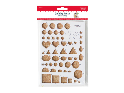 Accesorii craft - Sablon quilling 52 modele daco sb052