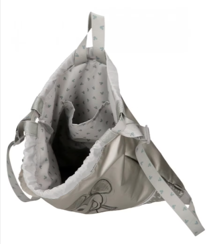 Sac scoala fete Mickey Mouse 100 gri 35 x 46 x 1 cm [3]