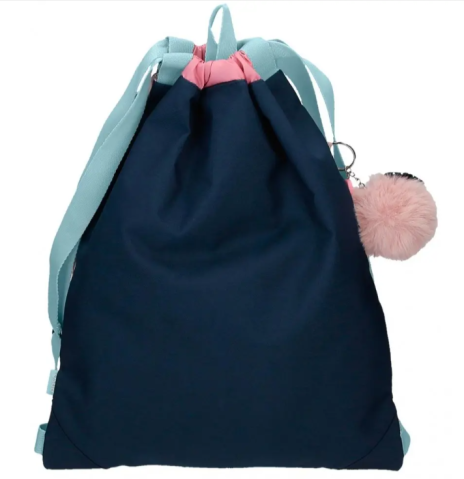Sac sport fete Enso Bonjour roz 35 x 46 x 10 cm [1]
