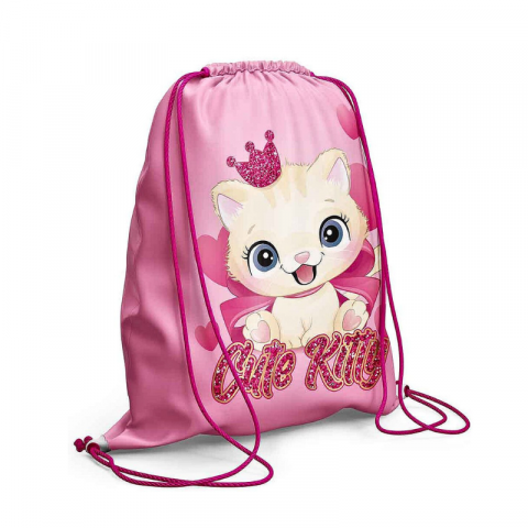 Rucsacuri școlare și  casual - Sac sport universal roz 46 cm S Cool Collection