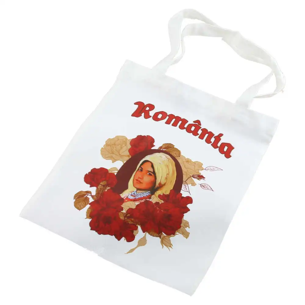 Plase și sacoșe - Sacosa textila Romania tarancuta 30 x 34 cm