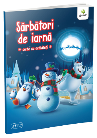 Cărți - Sarbatori de iarna. Carte de activitate