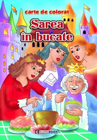Cărți - Sarea in bucate – Carte de colorat
