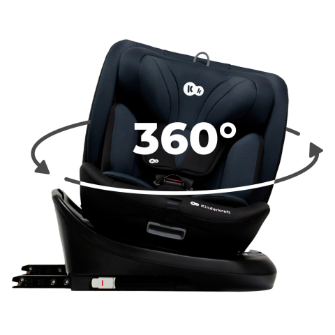 SCAUN AUTO KINDERKRAFT I-GROW I-SIZE 40-150 CM, BLACK [7]
