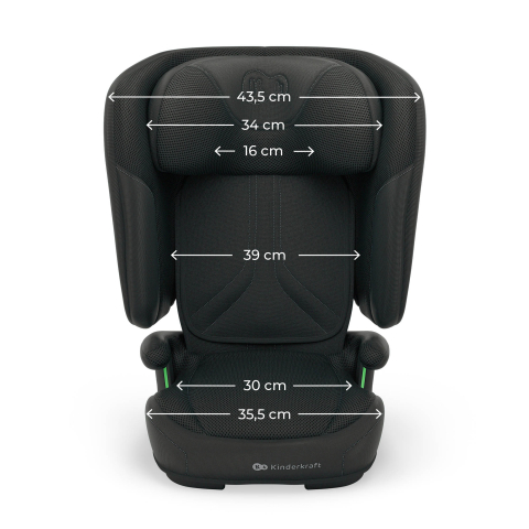 SCAUN AUTO KINDERKRAFT UNITY2 100-150 CM, BLACK [9]