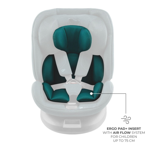 SCAUN AUTO KINDERKRAFT XPEDITION 3 I-SIZE 40-150 CM, GREEN [6]