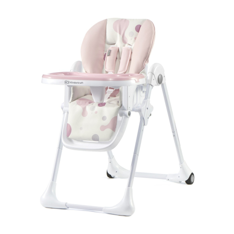 Camera Bebe - SCAUN DE MASA KINDERKRAFT YUMMY PLIABIL, PINK