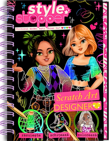 Hobby și activități pentru copii - Scratch Art Designer - Fabiana Attanasio