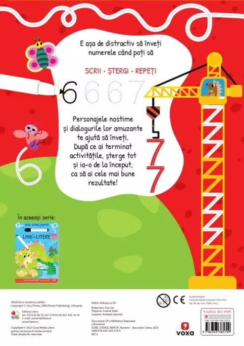 Numere 1 2 3 Scrie, sterge, repeta! [1]