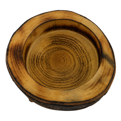 Casă și decorațiuni - Scrumiera din lemn masiv rustic