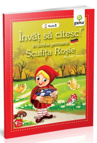 Cărți - Invat sa citesc in limba germana. Scufita rosie