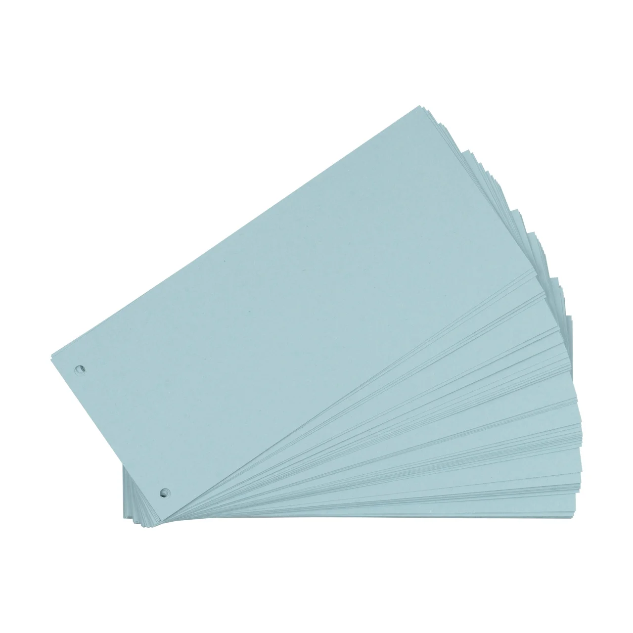 Birotică și accesorii birou - Separatoare carton Oxford 10.5x24cm 190g/mp albastru set 100 file