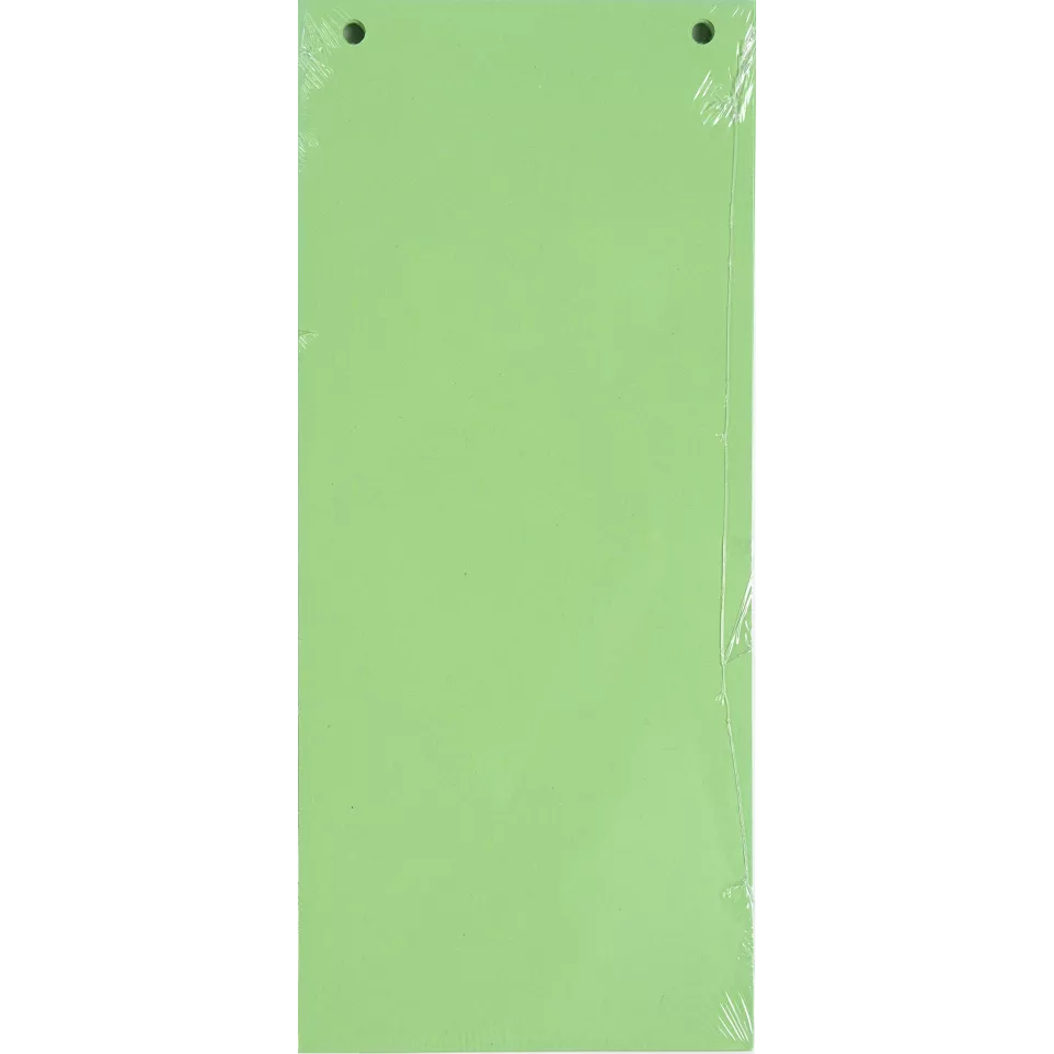 Alonje și separatoare bibliorafturi - Separatoare Exacompta Forever 105 x 240 mm 100 bucati verde
