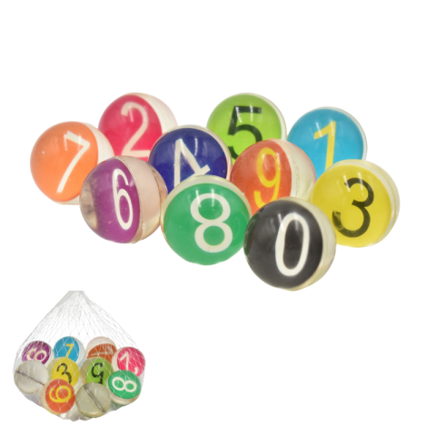 Set 10 bile topaitoare cu cifre Piccolino [1]