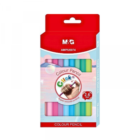 Instrumente de scris - Set 12 creioane mecanice M&G diverse culori