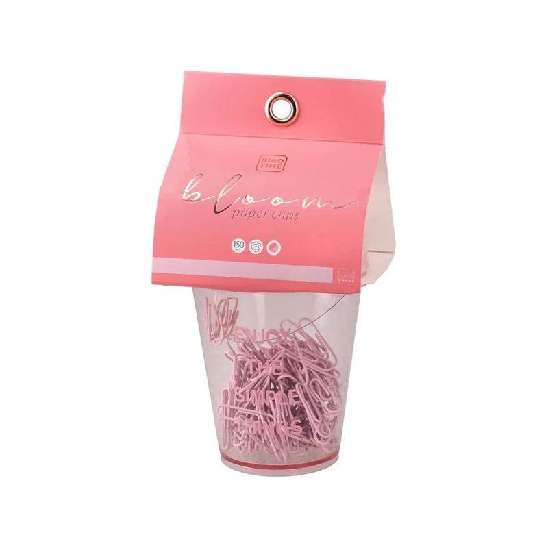 Set 150 agrafe birou in pahar Bloom Lolite [1]