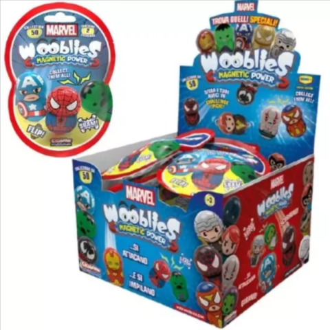 Figurine - Set 2 figurine Wooblies Marvel Magnetic Power