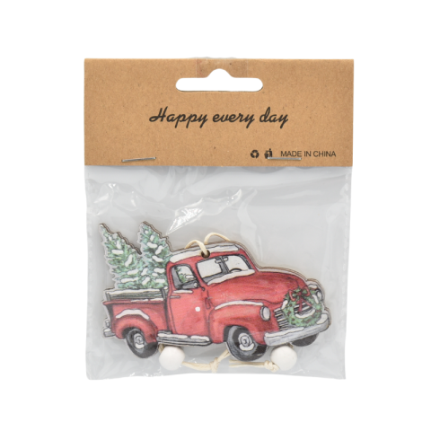 Noutăți Librăria Compas - Set 2 masinute din lemn de agatat