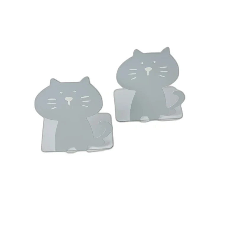 Set 2 suporturi metalice pentru carti model pisica 15x12x10 cm [1]