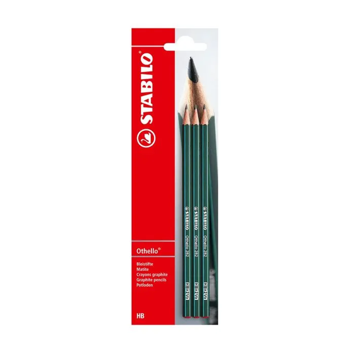 Instrumente de scris - Set creioane grafit Stabilo HB 3 bucati