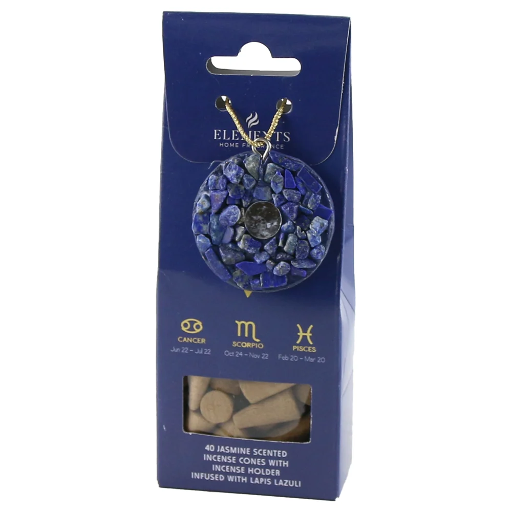 Set 40 conuri parfumate si suport cu pietre pretioase [2]