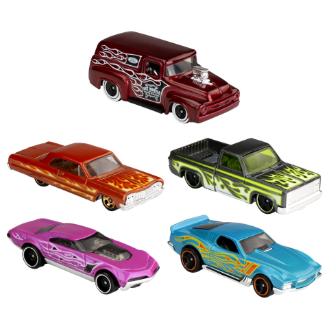 SET 5 MASINI HOT WHEELS HW FLAMES [1]