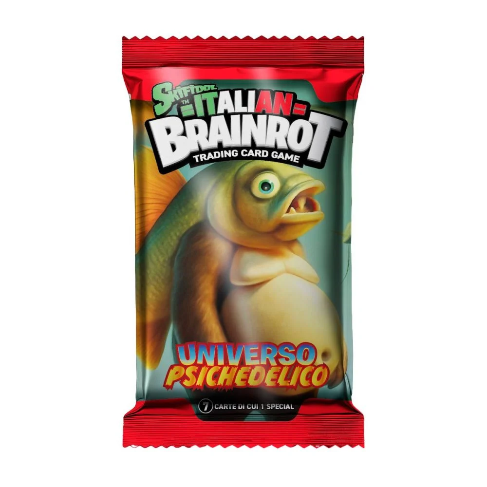 Set 7 cartonase de colectie BrainRot Seria Alpha Universo Psichedelico [2]