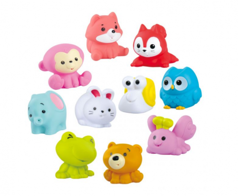 Set animale moi Playgo - Forest Friends Squirters, 10 bucati, multicolor [1]