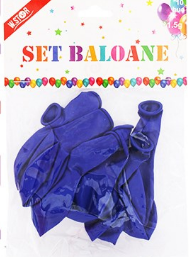 Noutăți Librăria Compas - Set baloane albastre 10 buc /set