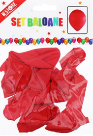 Noutăți Librăria Compas - Set baloane rosii  10 buc /set