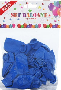 Noutăți Librăria Compas - Set baloane albastre 20 buc /set