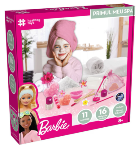 Jocuri educative - Set de infrumusetare Barbie Primul meu Spa